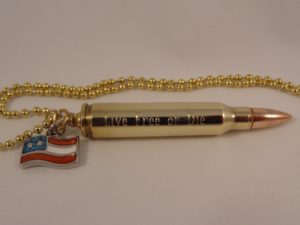 "Live Free or Die" .223/5.56 Cartridge