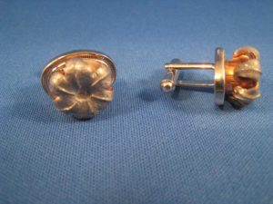 Expanded Hollow Point  ("Spent Bullet") Cuff Links ©