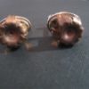 Cuff Links-Expanded Barnes Hollow Point Bullets-Copper ©