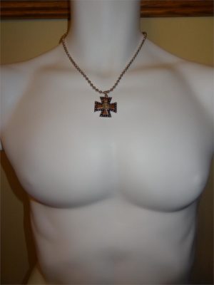 Iron Cross Pendant with 9 mm Case Head - Image 5