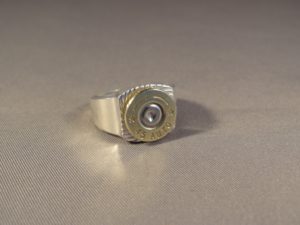 Men's ..45 ACP Bullet Ring