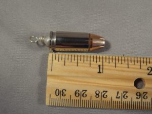 9 mm Nickel Plated Hollow Point Cartridge