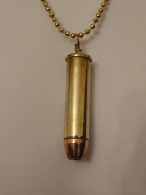 .357 Cartridge-Brass Case & Hollow Point Bullet