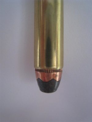 .357 Cartridge with Brass Case & Semi Jacketed Hollow Point Bullet