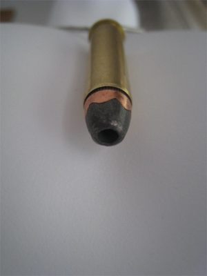 .357 Cartridge with Brass Case & Semi Jacketed Hollow Point Bullet