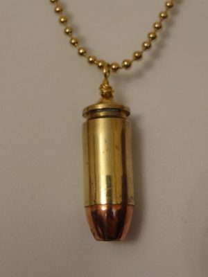 .40 Caliber Brass Case & Hollow Point Cartridge