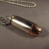 .40 Caliber Cartridge-Nickel Plated Case & Hollow Point Bullet