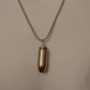 .40 Caliber Cartridge-Nickel Plated Case & Hollow Point Bullet