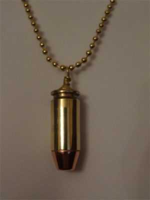 .40 Caliber Cartridge with Brass Case & FMJ Bullet