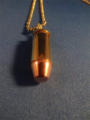 .40 Caliber Cartridge with Brass Case & FMJ Bullet