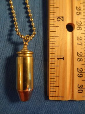 .40 Caliber Cartridge with Brass Case & FMJ Bullet