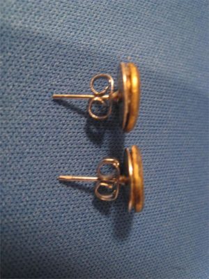 .40 Caliber Case Head Earrings