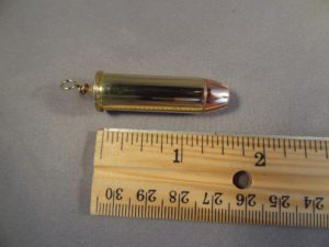 .44 Magnum Cartridge-Brass Case & Hollow Point Bullet