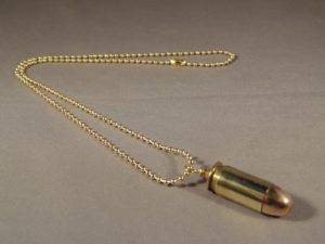 .45 ACP Brass Case with FMJ Bullet