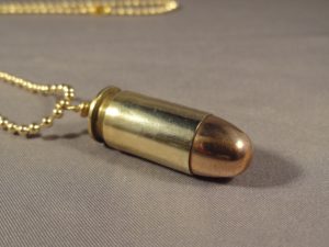 .45 ACP Brass Case with FMJ Bullet