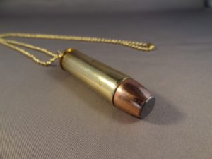 .50 Caliber Cartridge with Soft Point Jacketed Lead Bullet