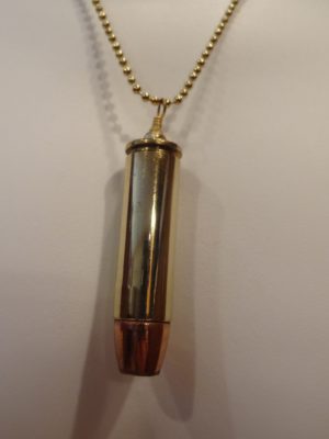 .50 Caliber Cartridge with Soft Point Jacketed Lead Bullet