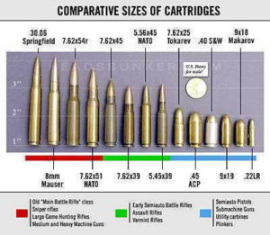 HCC-comparative sizes of cartridges