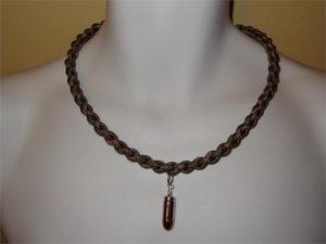 Paracord Necklace with 9 mm