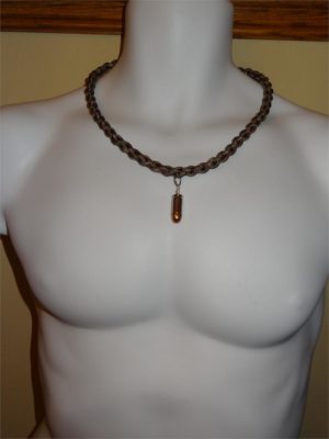 Paracord Necklace with 9 mm