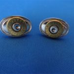 45 ACP Case Head Cuff Links