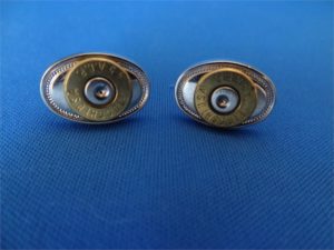 45 ACP Case Head Cuff Links