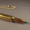 .223 Necklace or Key Chain with Green Tip-M855