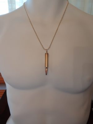 .223 Necklace or Key Chain with Green Tip-M855 - Image 4