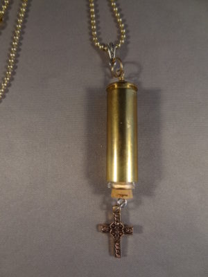Bullet Case Memorial Urn  (Pendant or Key Chain) - Image 16