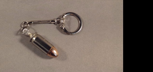 45 ACP Key Chain