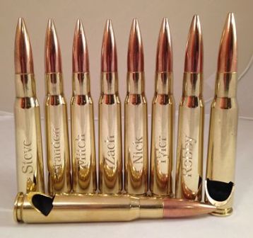 50 Caliber Brass Bullet Bottle Opener, Man Cave Accessory, Novelty Bottle  Opener, Barware Gift, Hunting Themed Bottle Opener, Wedding Gift