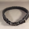 Reflective dog collar -Fishtail Weave