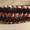 Custom Made Paracord Dog Collar - Sturdy with Chrome Buckle - Image 2