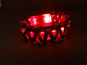 LED Bracelet - Red,White & Blue