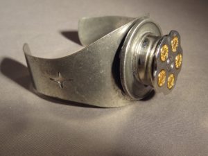 Spinning Chamber Bracelet-Silver