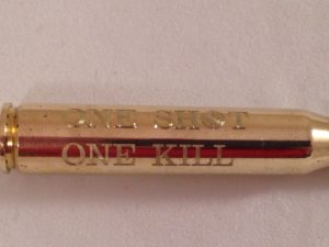 30-06 "One Shot One Kill" Cartridge