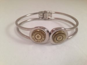 45 ACP Hinged Bangle Bracelet