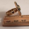 9 mm Case Head Ring on Art Nouveau Base - Image 2