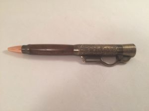 Lever Action Walnut Pen