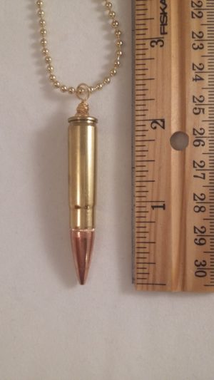 .300 Blackout (300 BLK) Cartridge-.300 Blackout Necklace, .300 BLK Key Chain - Image 3