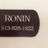 Sample Dog ID Tag