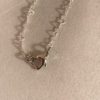 Sterling Silver "MOM" Necklace with Beaded Dangles © - Image 5