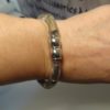 22 Caliber Silver Mesh Bracelet with Magnetic Clasp - Image 2