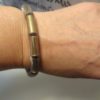 22 Caliber Silver Mesh Bracelet with Magnetic Clasp - Image 3