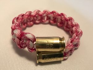 Pink-Be Brave Bracelet