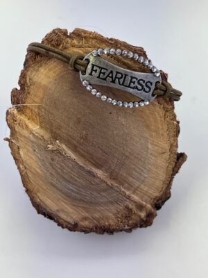 Charlie Kirk Tribute Bracelet "Fearless" - Image 2