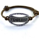 Charlie Kirk Tribute Bracelet "Fearless"