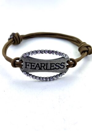 Charlie Kirk Tribute Bracelet "Fearless"
